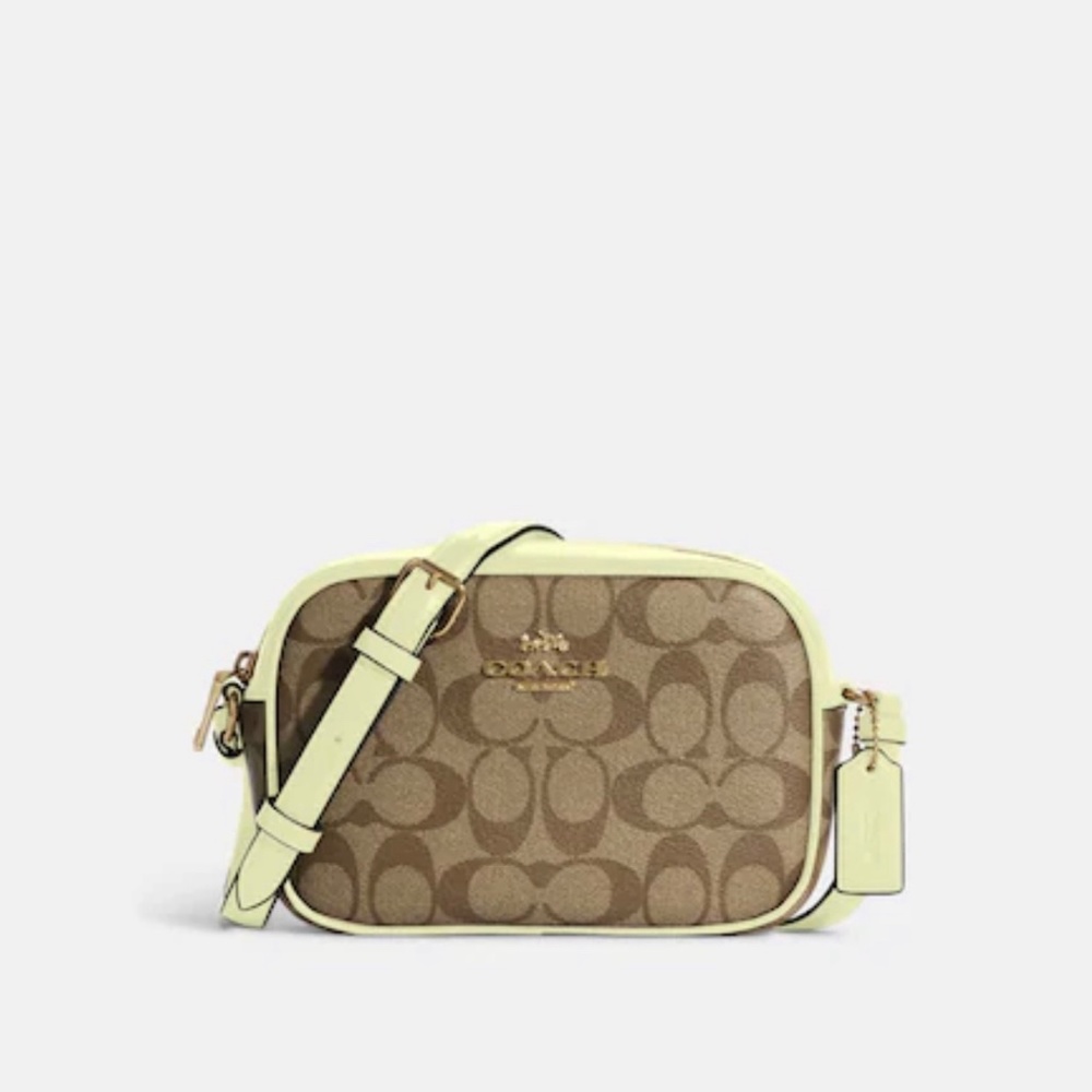 Mini Jamie Camera Bag In Signature Canvas